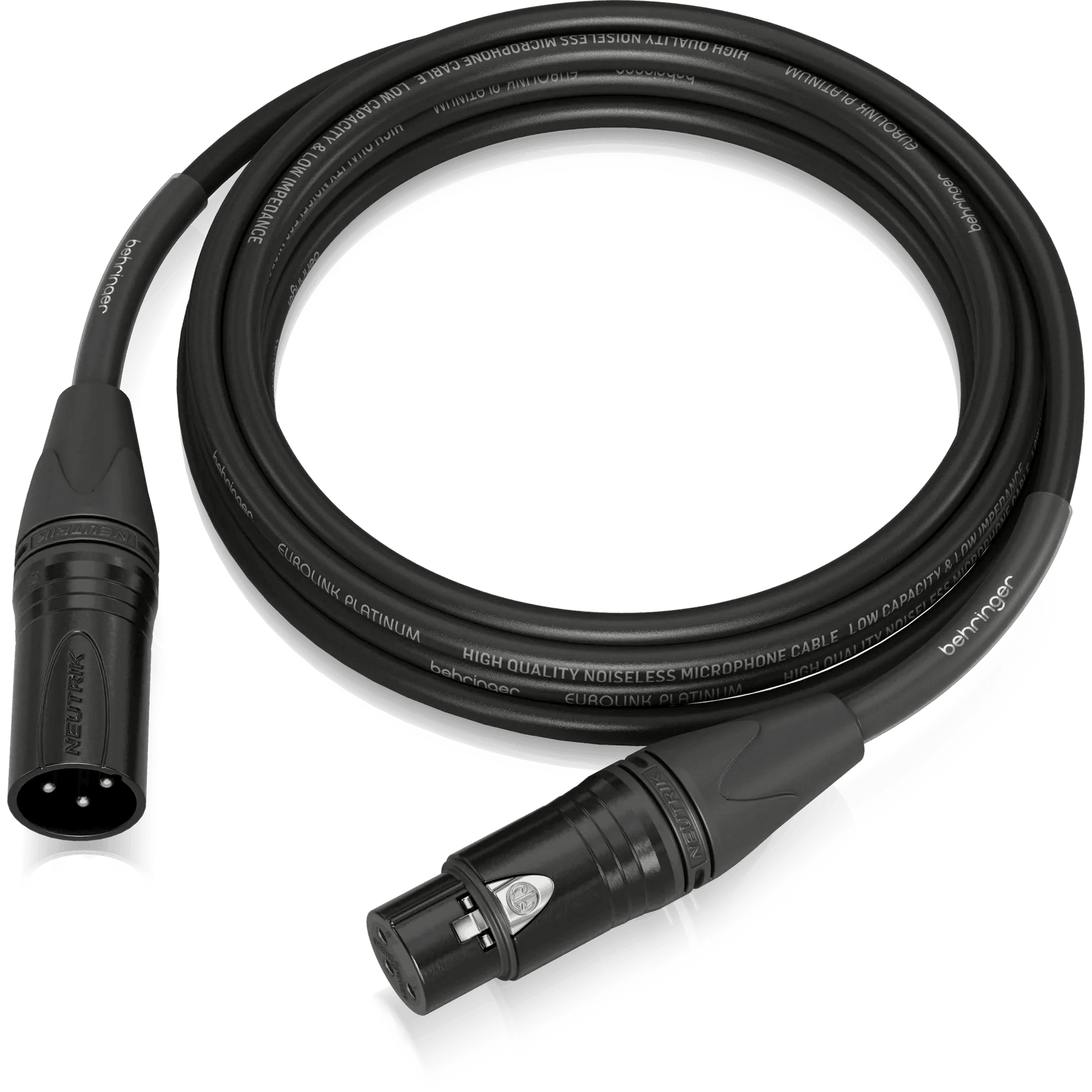 Behringer PMC-500 Platinum Performance 5 m (16.4 ft) Microphone Cable with XLR Connectors