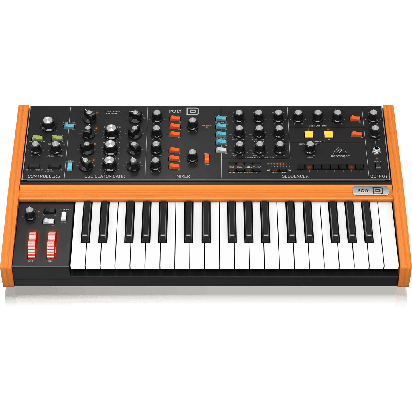 Behringer POLYD Analog 4 Voice Polyphonic Synthesizer