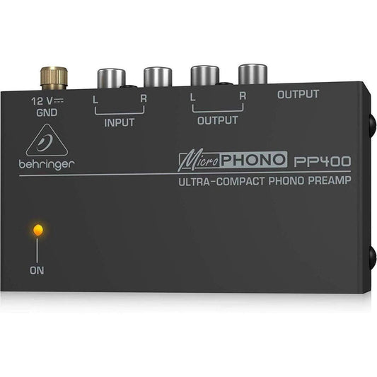 Behringer PP400 Phono Preamplifier convert Phono to Line