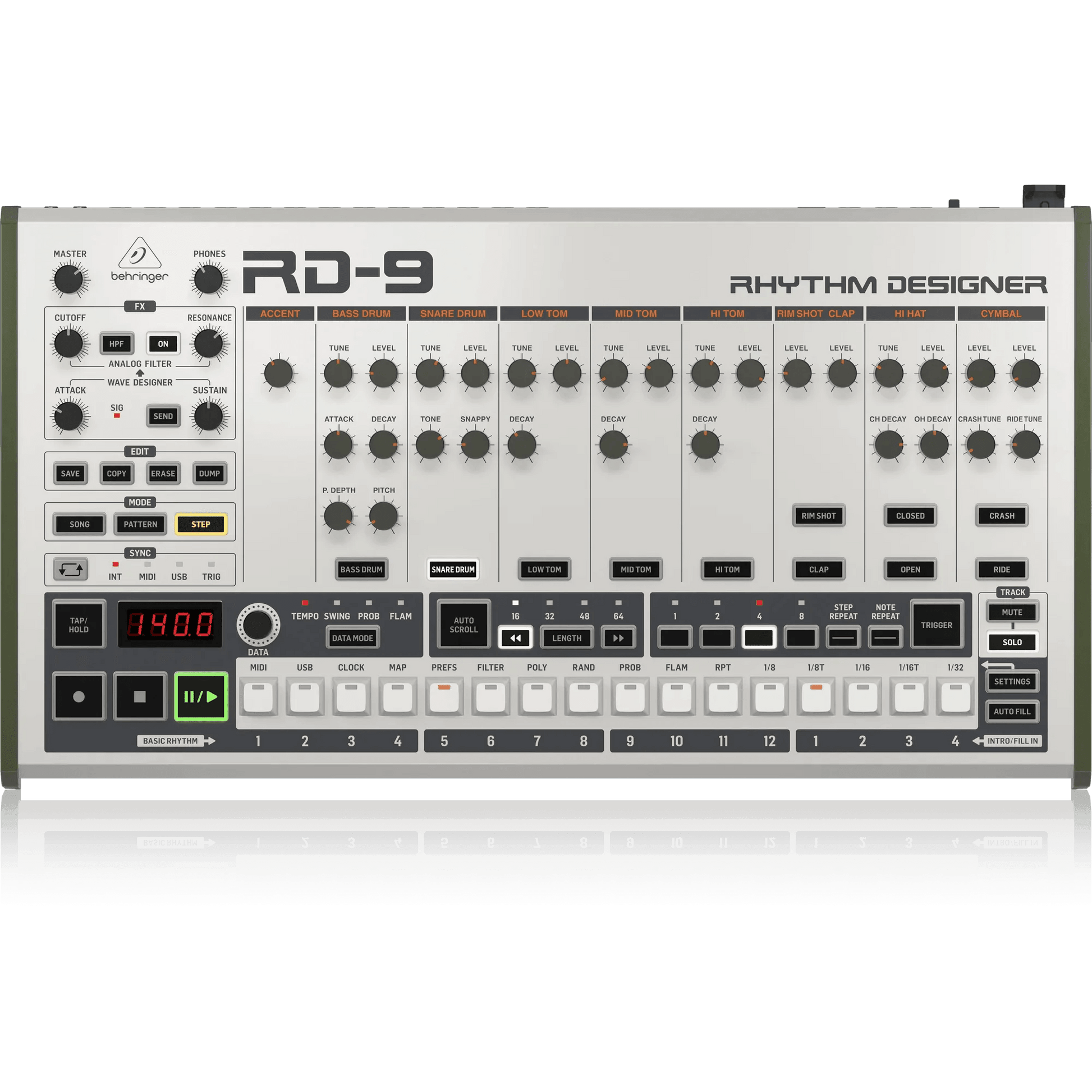 Behringer RD-9 Classic Analog Drum Machine