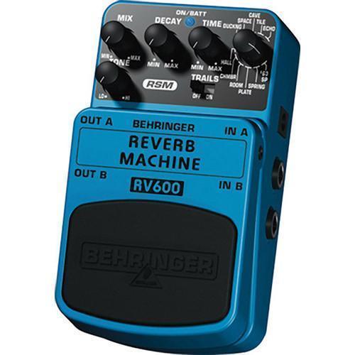 Behringer RV600 Guitar Effects Pedal Reverb Modeling