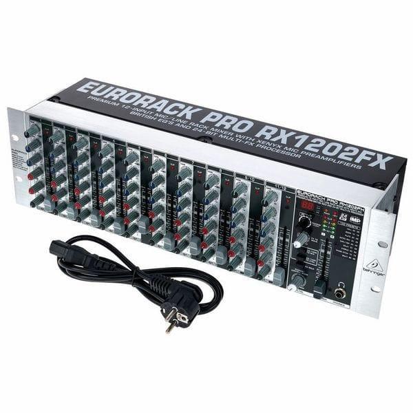 Behringer RX1202FXV2 Premium 12-Input Mic/Line Rack Mixer