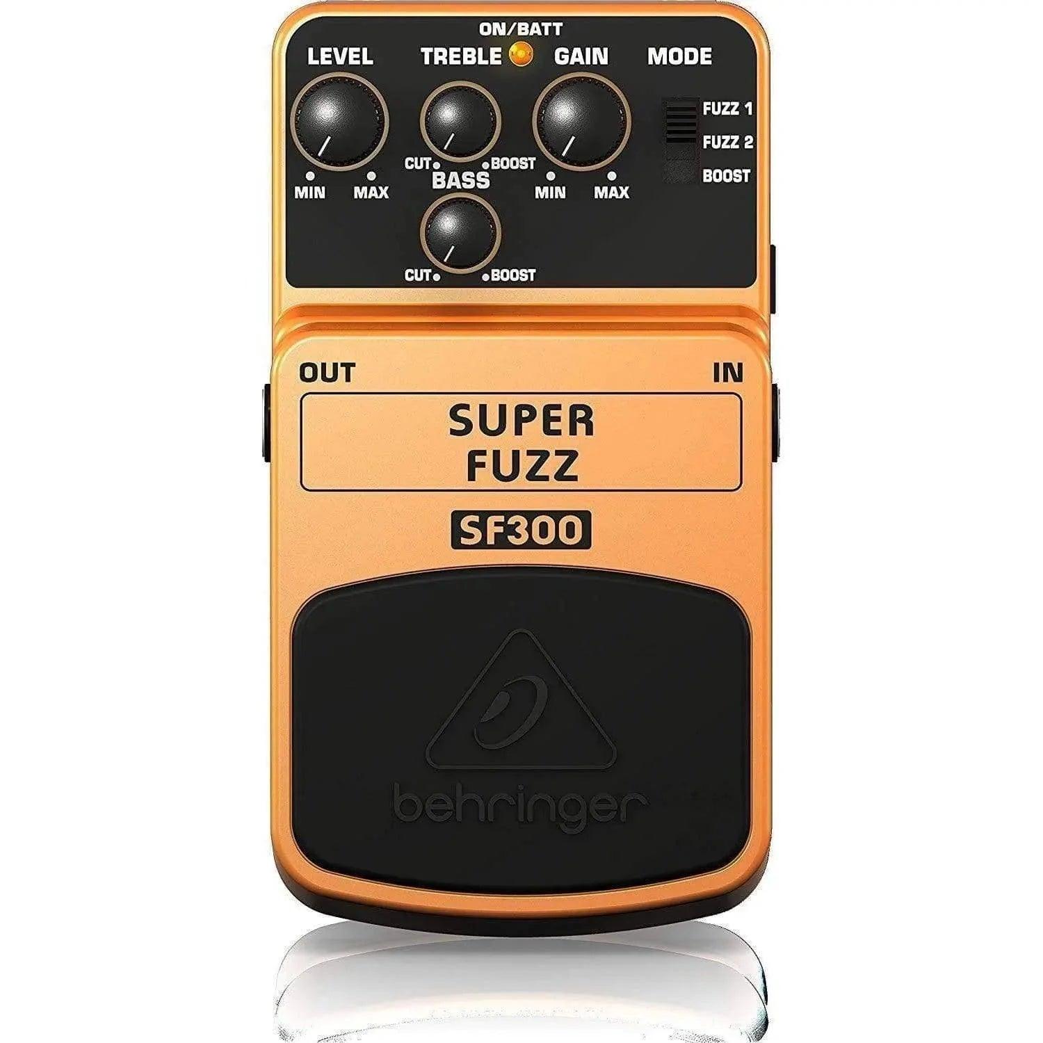 Behringer SF300 Guitar Effects Pedal 3-Mode Fuzz Distortion