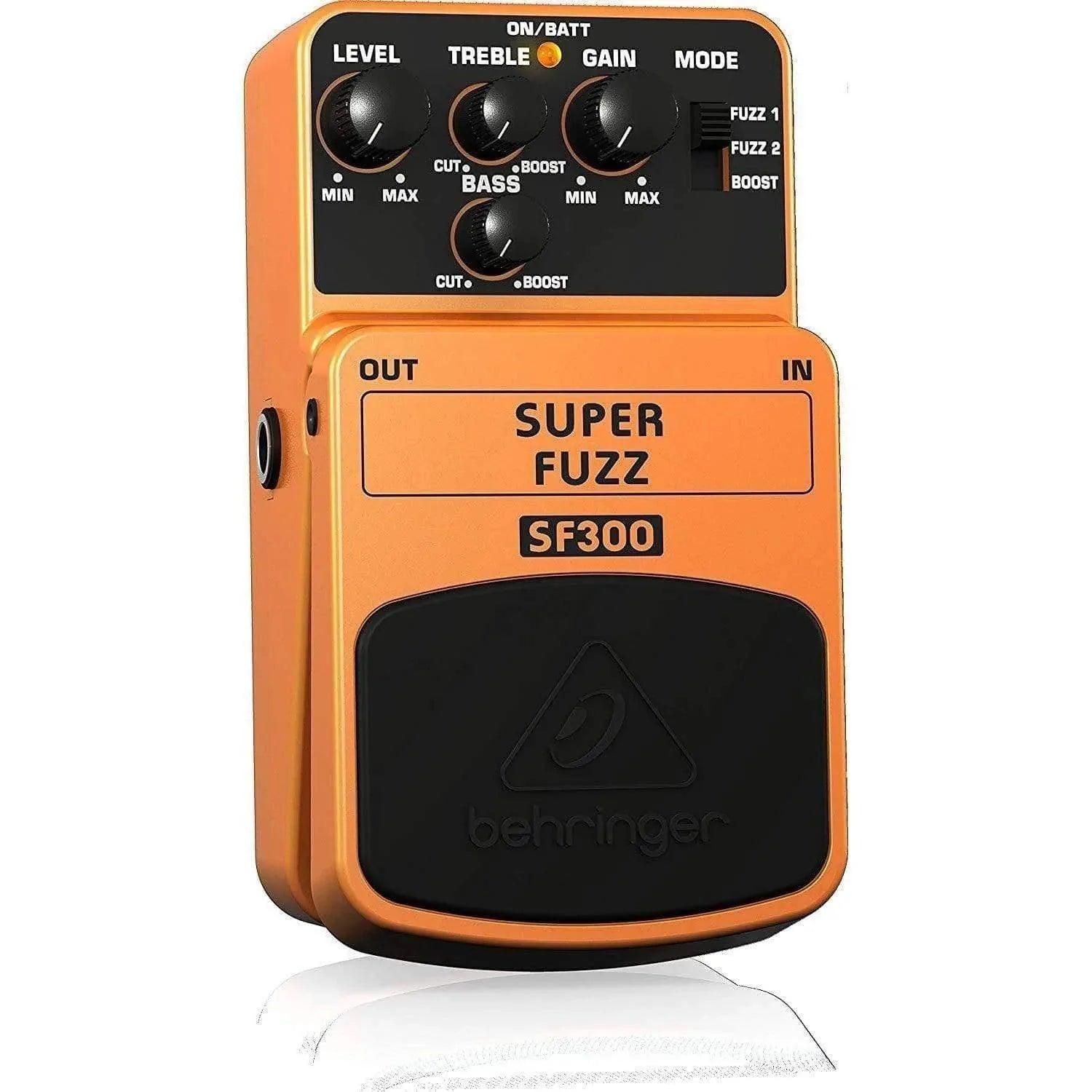Behringer SF300 Guitar Effects Pedal 3-Mode Fuzz Distortion