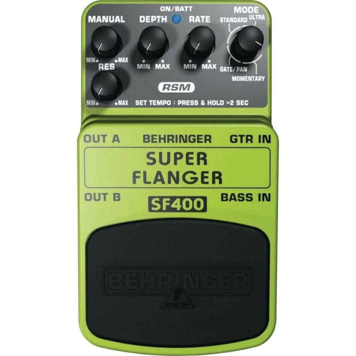 Behringer SF400 Super Flanger Guitar Effects Pedal