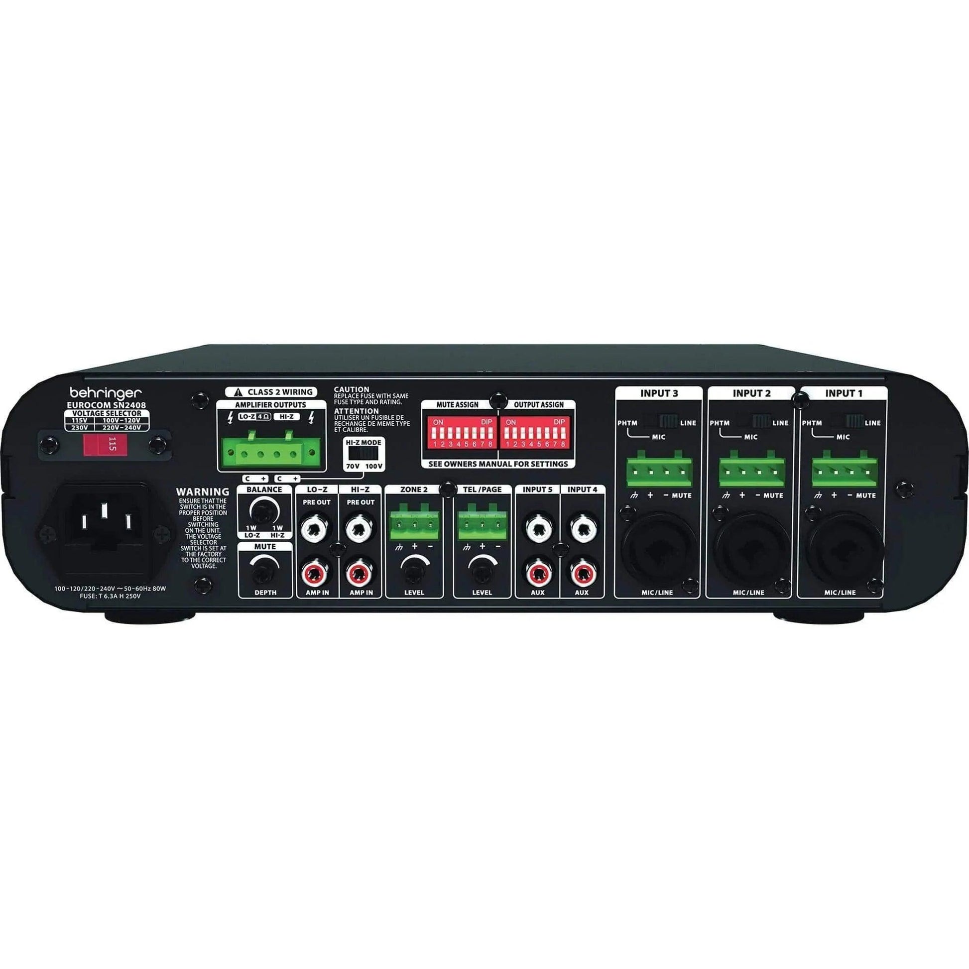 Behringer SN2408 Mixer & Amplifier