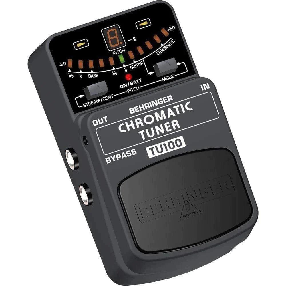 Behringer TU100 Guitar Effects Pedal Tuner w/ 7 different Modes