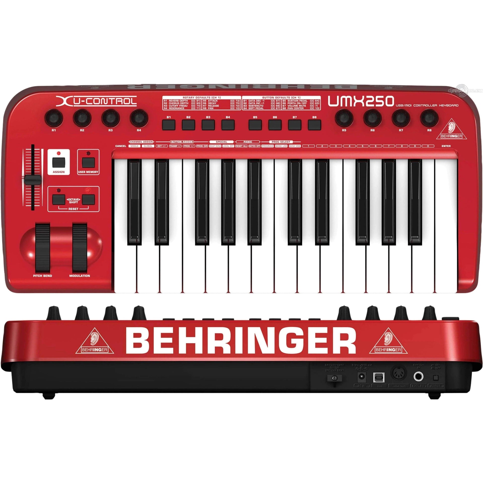 Behringer UMX250 MIDI Keyboard 25-Key Controller