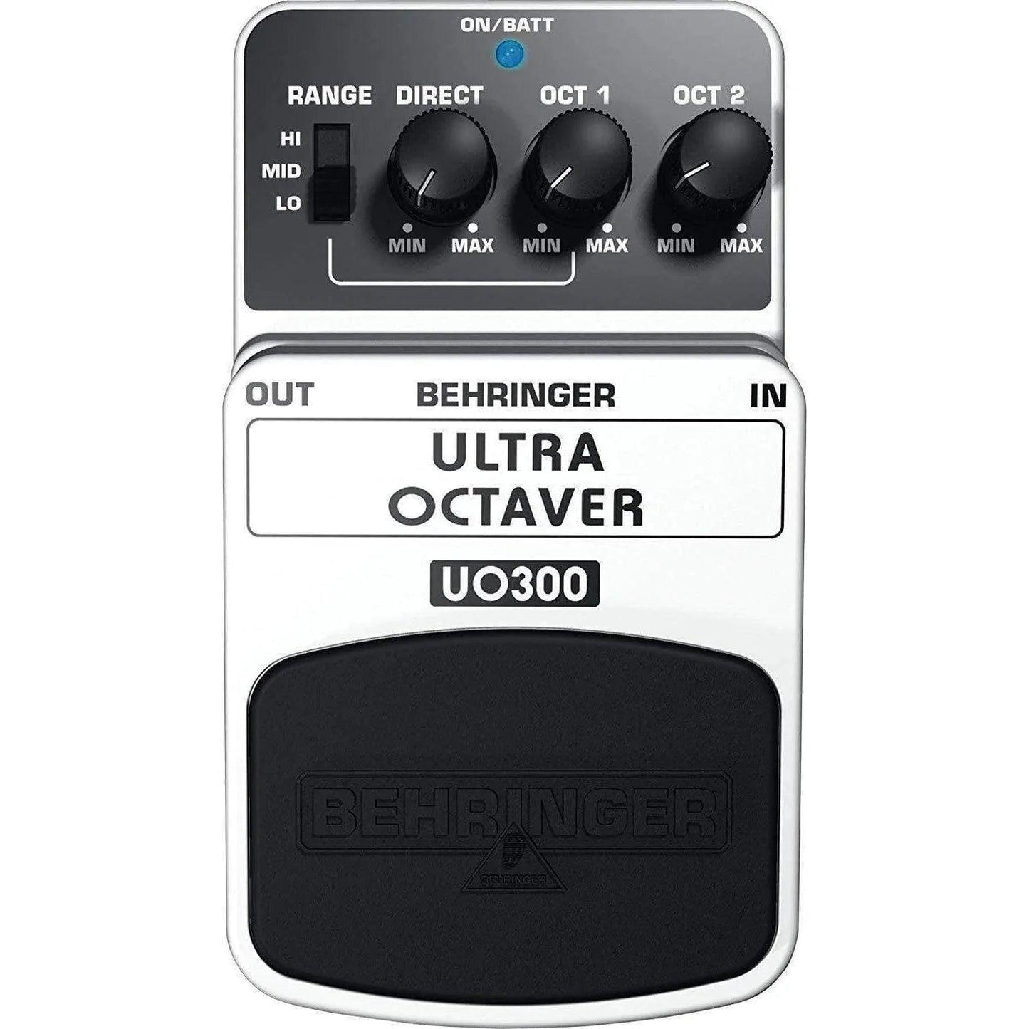 Behringer UO100 Guitar Effects Pedal 3-Mode Octaver