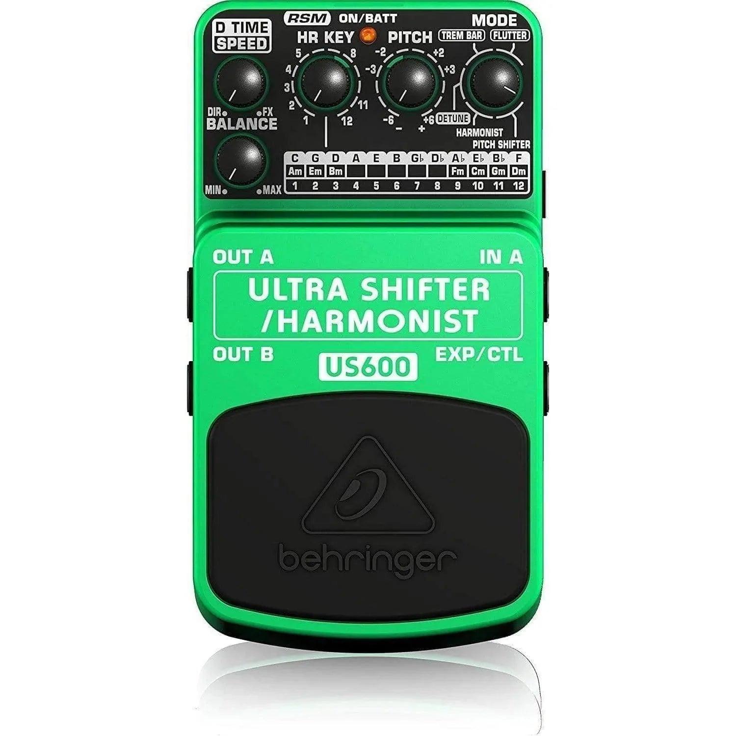 Behringer US600 Ultra Shifter/Harmonist Guitar Effects Pedal