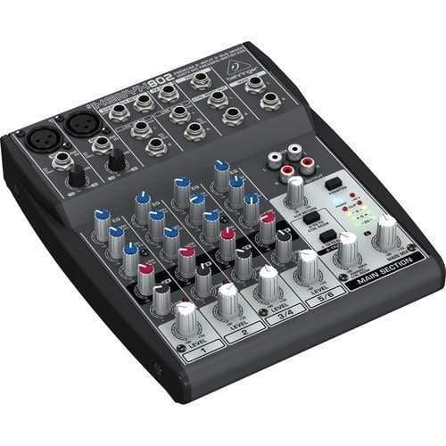 Behringer Xenyx 802 Analog Mixer (Discontinued)