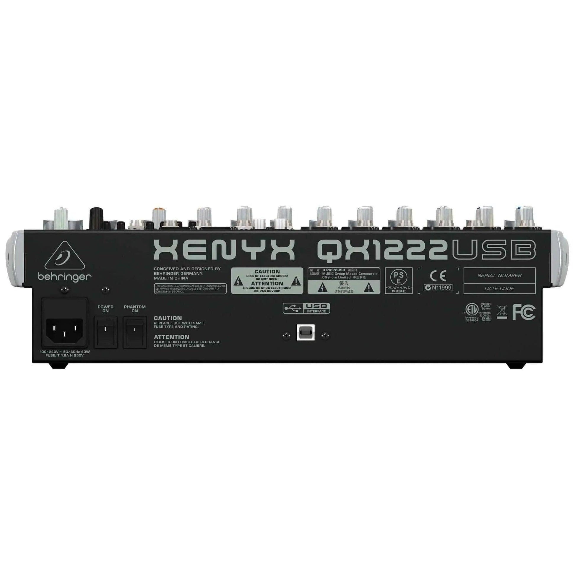 Behringer Xenyx QX1222USB Mixer