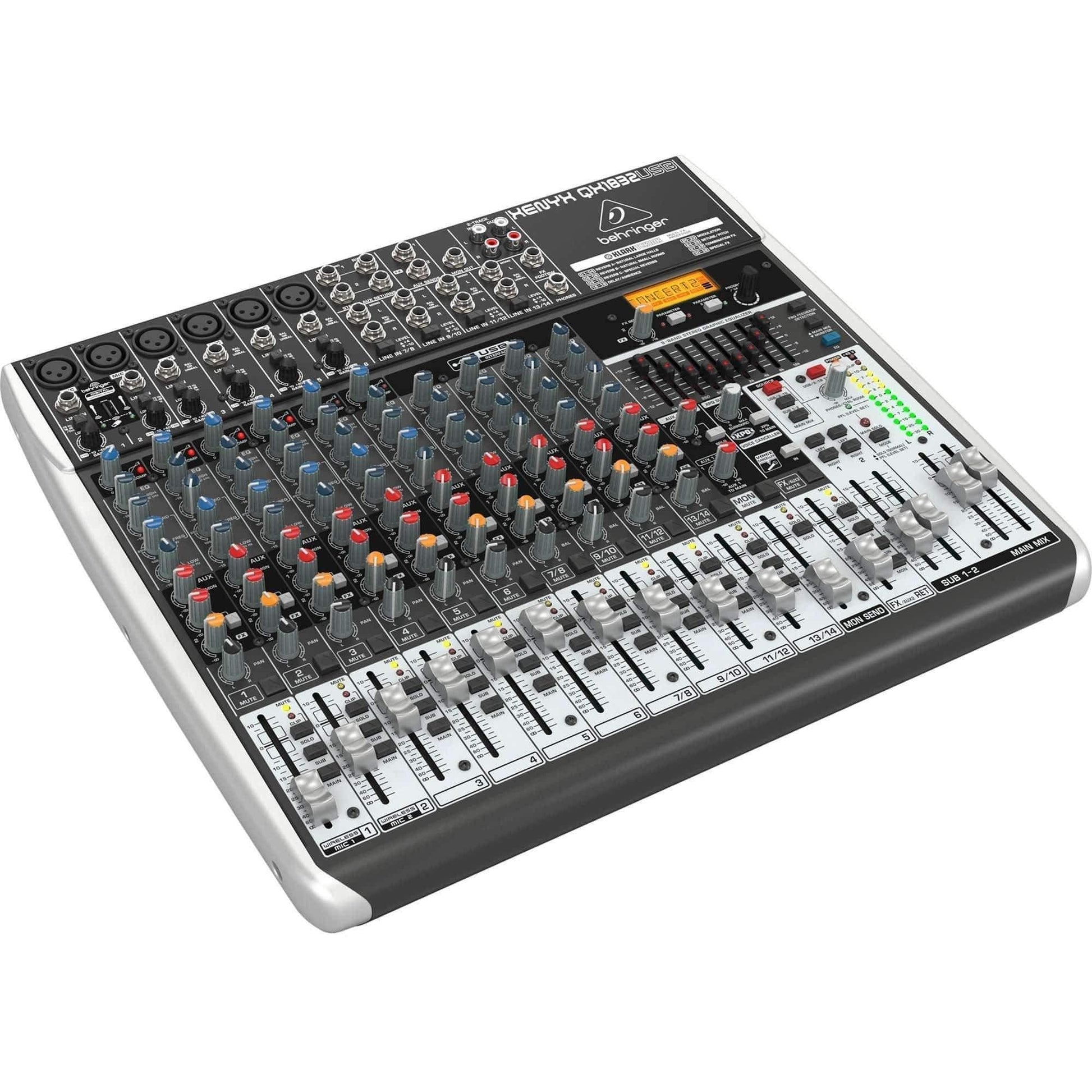 Behringer Xenyx QX1832USB Audio Mixer