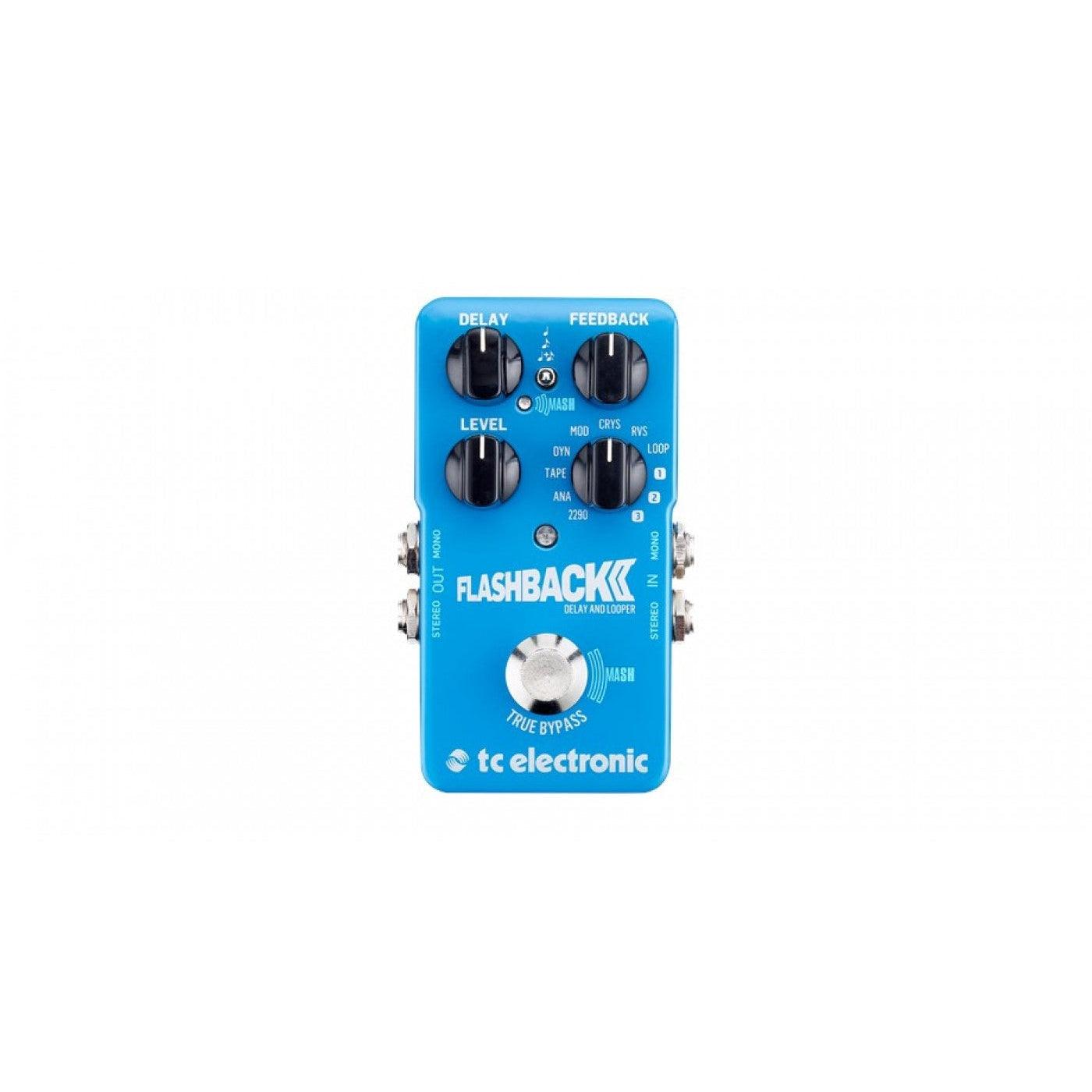 TC Electronic Flashback 2 Delay and Looper - Compact Delay With Tons Of Features And MASH Pedal