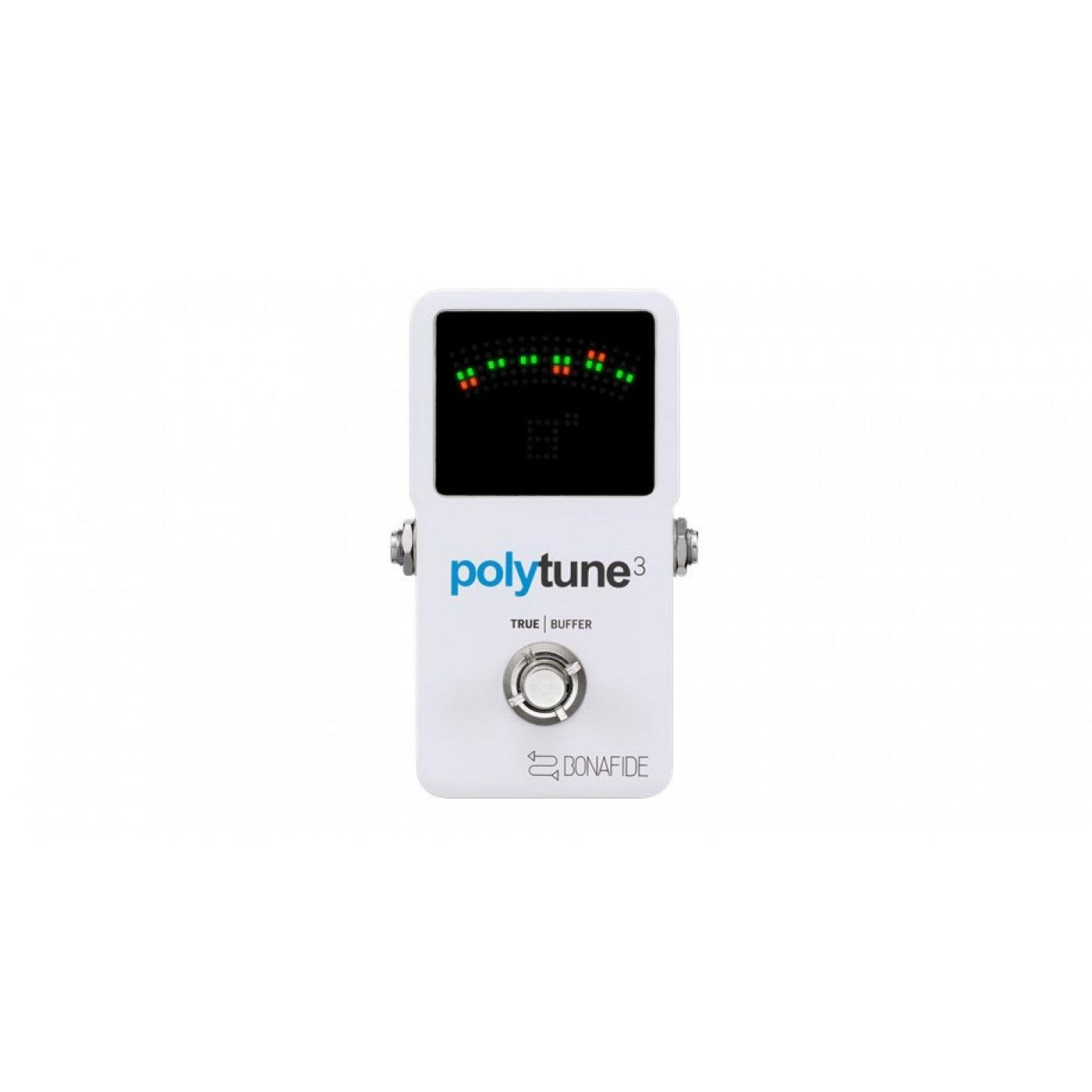 TC Electronic Poly Tune 3 - Poly Chromatic Tuner With Built-in Buffer Pedal