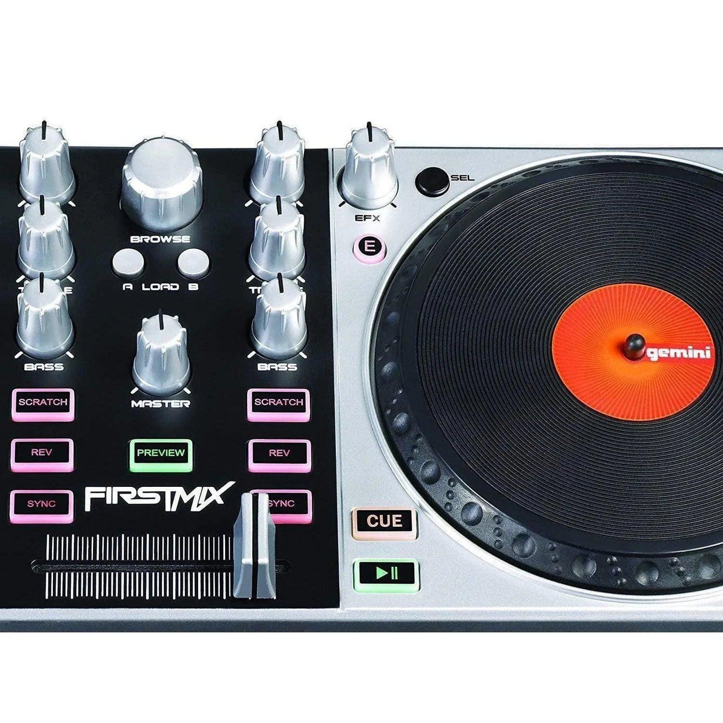 Gemini DJ FirstMix USB DJ Midi Controller (Discontinued)
