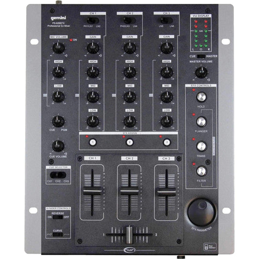 Gemini DJ PS-626EFX DJ Mixer