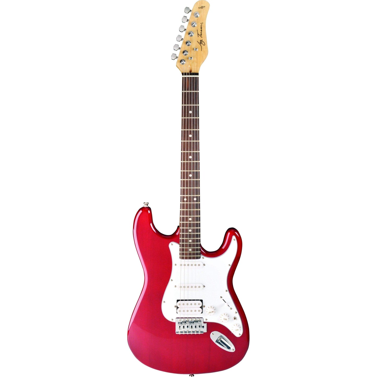 Jay Turser JT-301TR Electric Guitar - Transparent Red