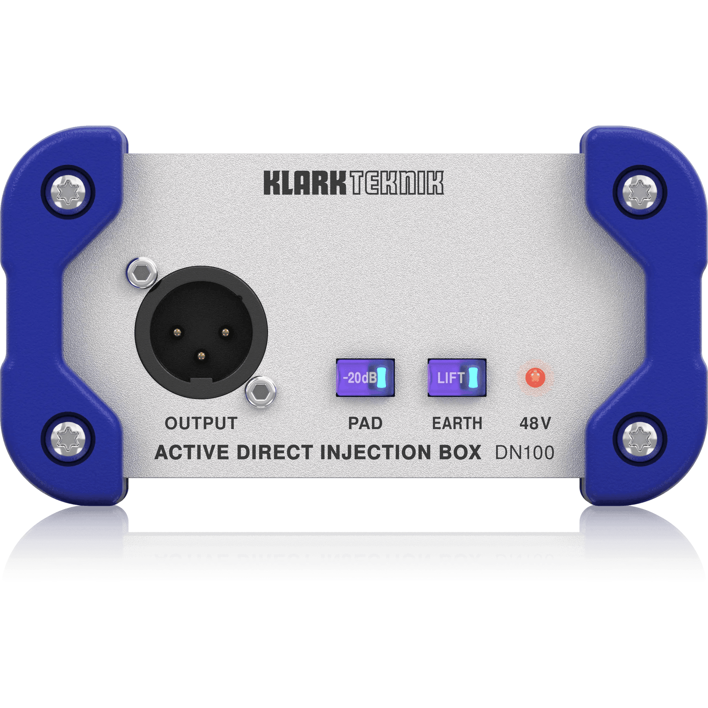 Klark Teknik DN100 V2 Active DI Box with Extended Dynamic Range