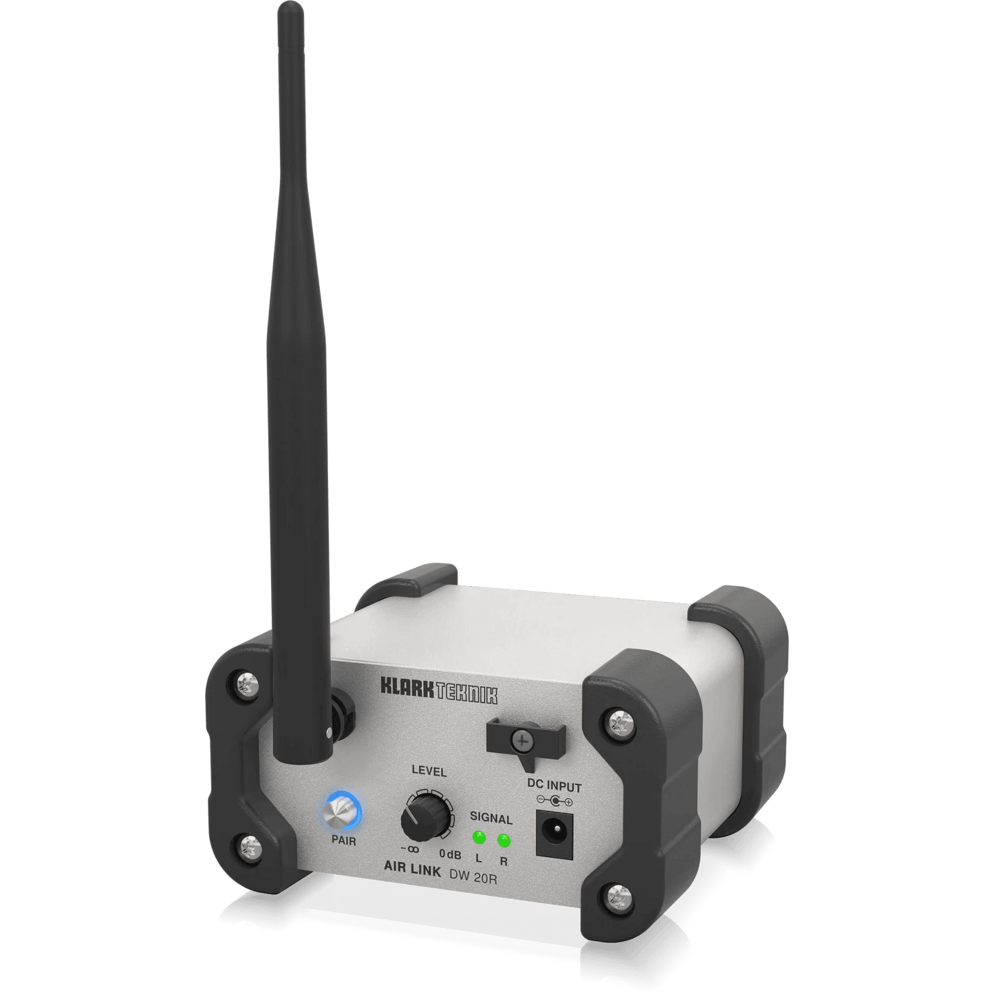 Klark Teknik DW 20R 2.4 GHz Wireless Stereo Receiver for High-Performance Stereo Audio Broadcasting