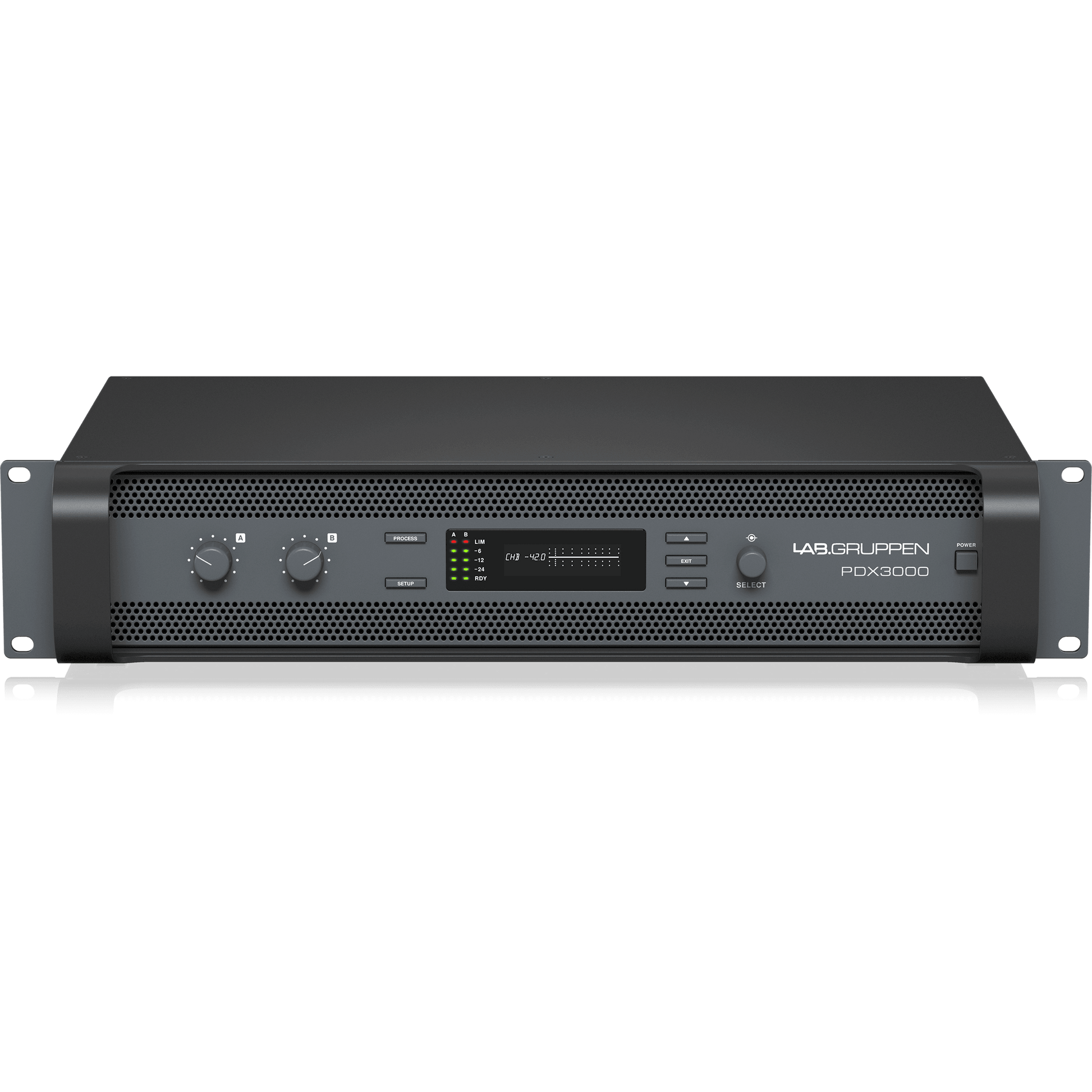 Lab Gruppen PDX3000 3000W Two-Channel Amplifier with DSP Control