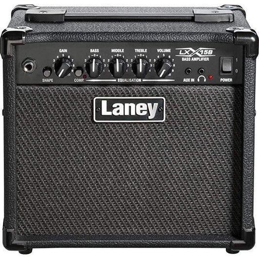 Laney LX15B 15W 2x5 Bass Combo Amp Black