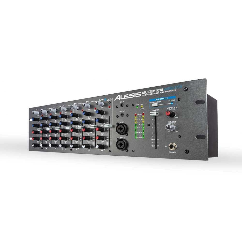 Alesis MM10W Multlimix 10 Wireless Rackmount Analog Mixer with Bluetooth