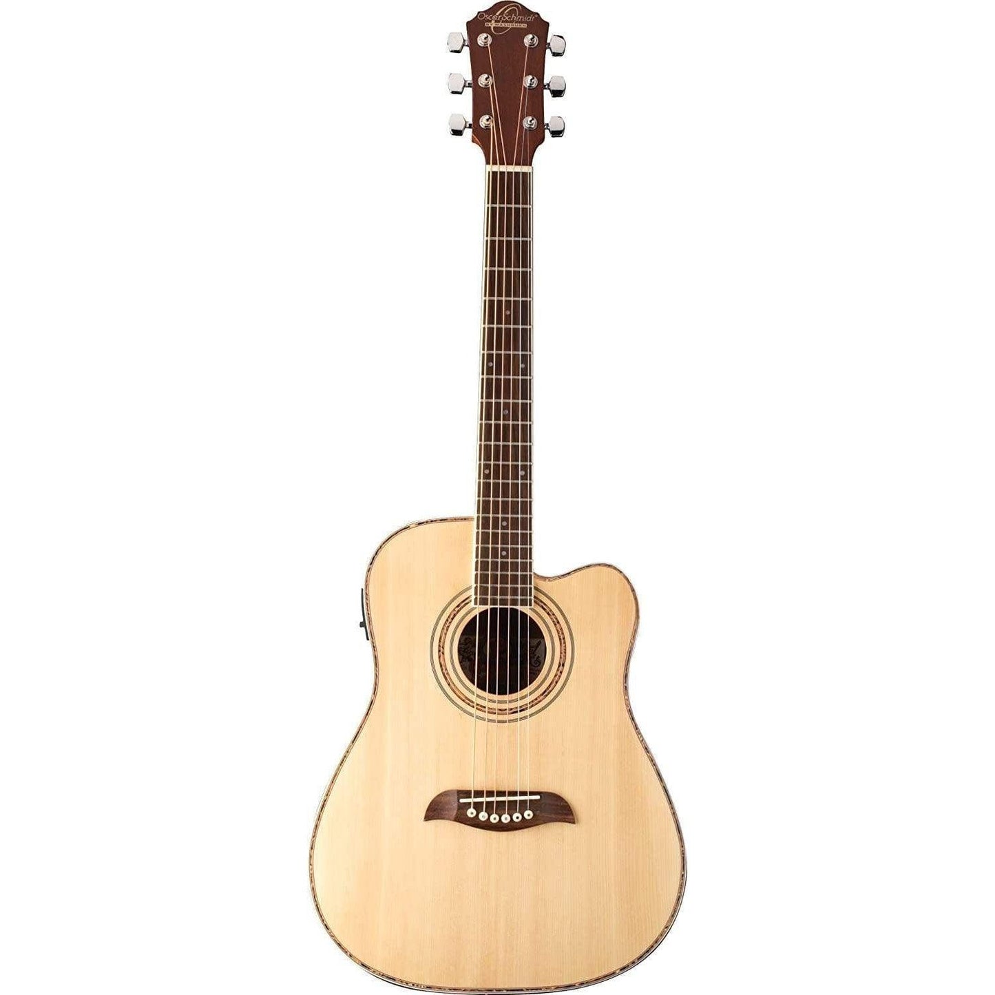 Oscar Schmidt OG1CE Acoustic-Electric Guitar - Natural