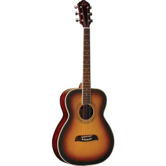 Oscar Schmidt OF2OTS Folk Acoustic Guitar - Tobacco Sunburst