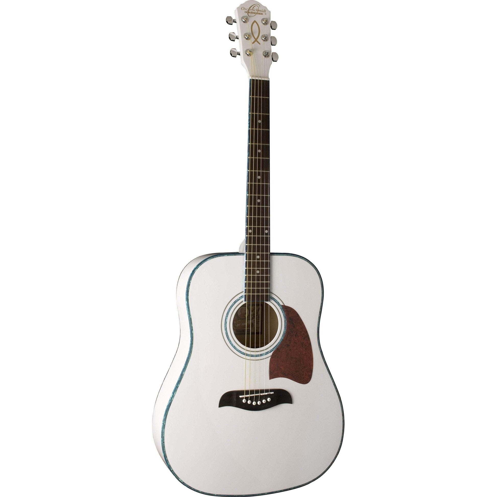 Oscar Schmidt OG2WH Acoustic Guitar - White