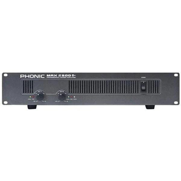 Phonic MAX 2500 PLUS 1500W Power Amplifier