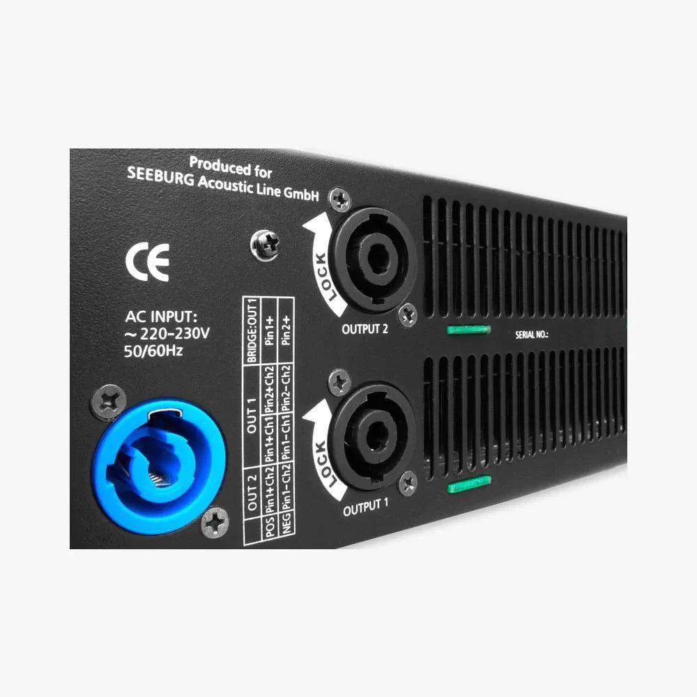 Seeburg Acoustic Line S 1300 High Quality 550 W Power Amplifier