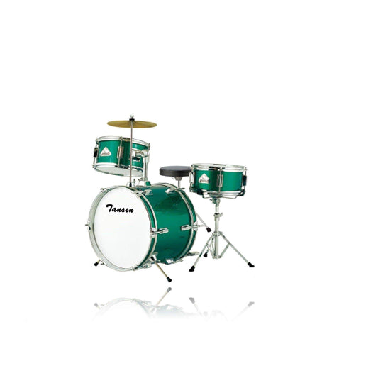 Tansen JBJ1042 Junior Drum set - Emerald Green