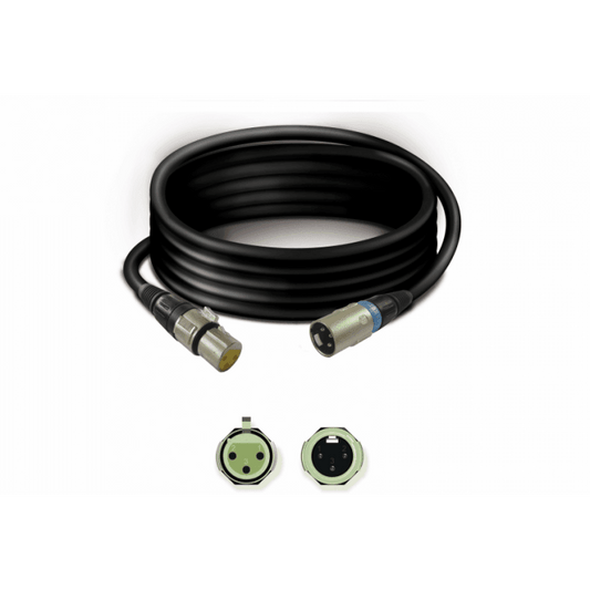 Tasker TK336 3 Pin Male to 3 Pin Female cable - 6m