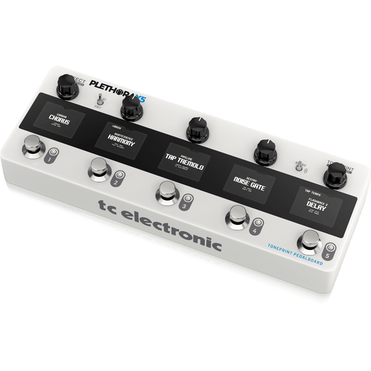 TC Electronic PLETHORA X5 TonePrint Multi-FX Pedalboard