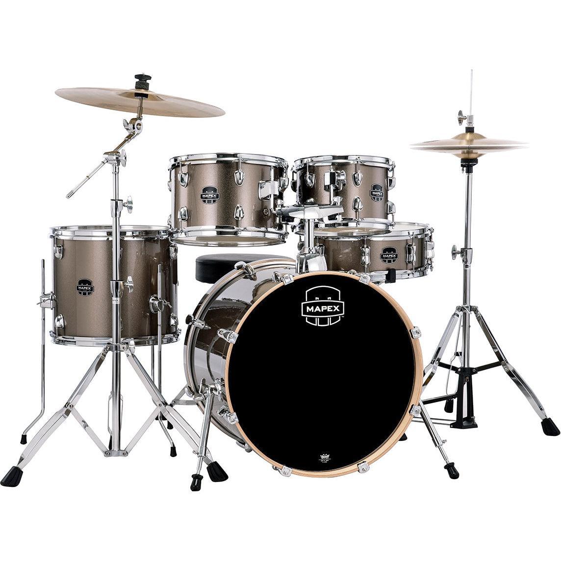 Mapex Drums Venus 5 Piece Fusion Complete Setup