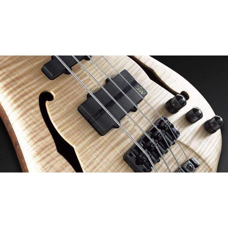Warwick Masterbuilt Infinity, Flamed Maple, 4-String - Natural Oil Finish (Display Piece)