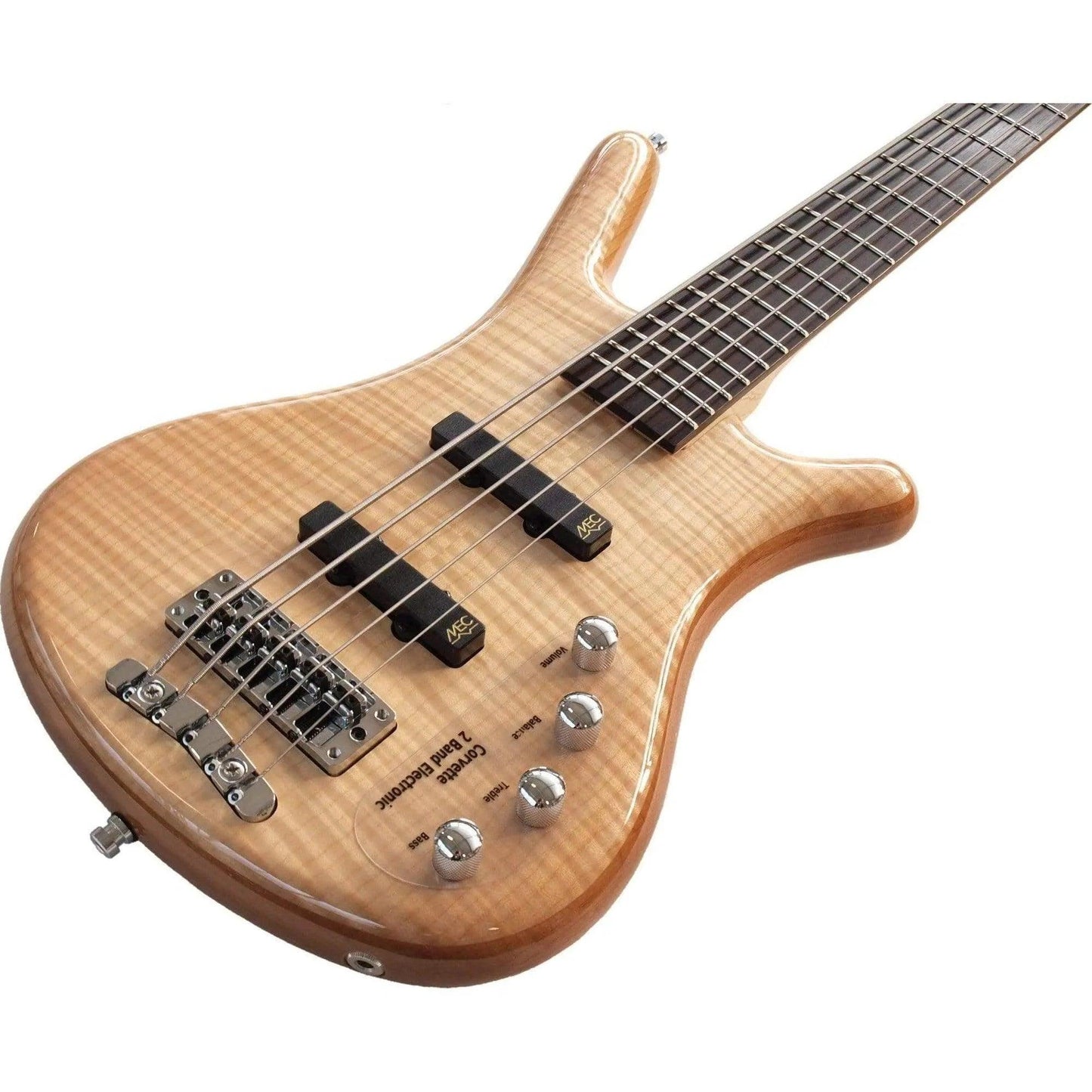 Warwick RB Corvette Premium 5-string Electric Bass - Natural (Discontinued)