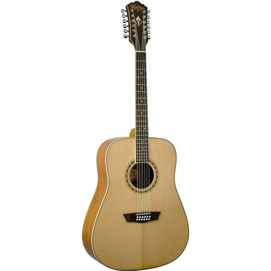 Washburn WD10S12 Heritage Series 12-string Acoustic Guitar - Natural