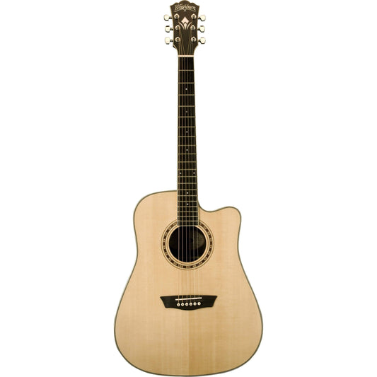 Washburn WD20SCE Semi-Acoustic Guitar - Natural