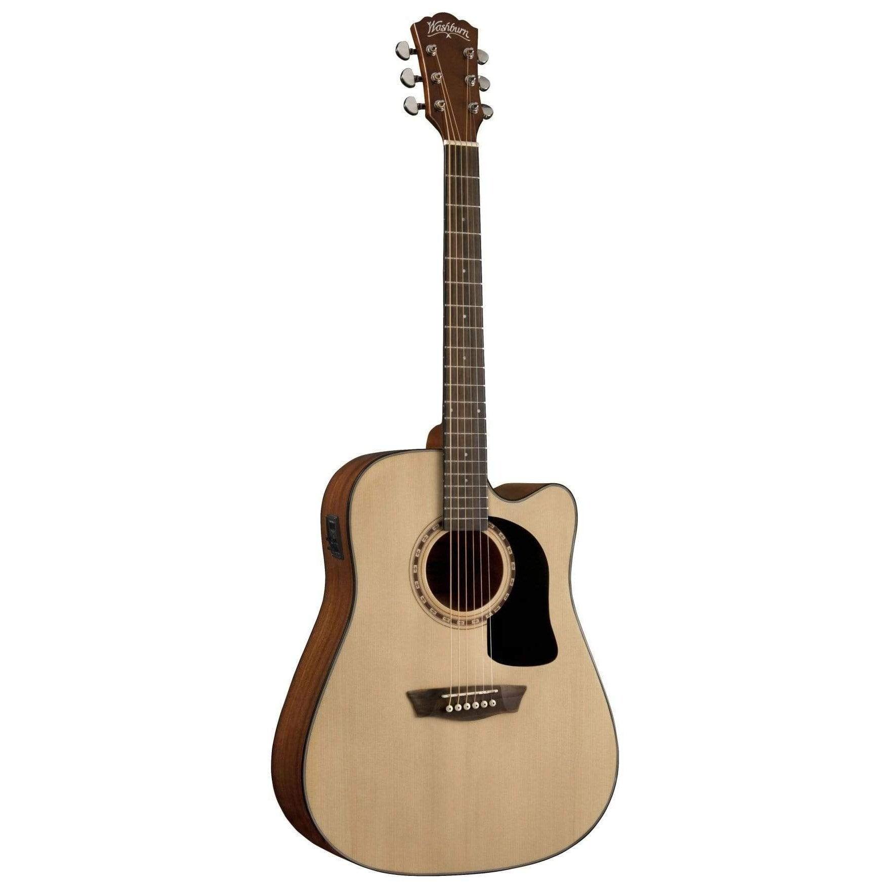 Washburn AD5CE Semi-Acoustic Guitar - Natural (Display Piece)
